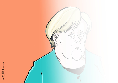 Cartoon: Merkel verblasst (medium) by Pfohlmann tagged karikatur,cartoon,color,farbe,2018,deutschland,groko,merkel,autorität,bundeskanzlerin,koalition,koalitionskrise,blasser,machtverlust,fraktion,union,cdu,csu,kauder,verlierer,fraktionsvorsitzender,fraktionschef,brinkhaus,wahl,karikatur,cartoon,color,farbe,2018,deutschland,groko,merkel,autorität,bundeskanzlerin,koalition,koalitionskrise,blasser,machtverlust,fraktion,union,cdu,csu,kauder,verlierer,fraktionsvorsitzender,fraktionschef,brinkhaus,wahl