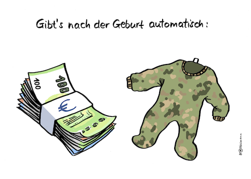 Nach Geburt automatisch