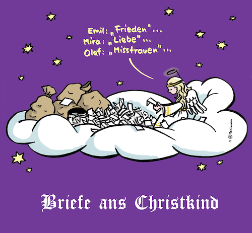 Cartoon: Olafs Wunsch (medium) by Pfohlmann tagged weihnachten,christkind,wunschzettel,advent,kinder,frieden,krieg,wünsche,liebe,vertrauensfrage,neuwahlen,bundeskanzler,bundesregierung,ampelaus,weihnachten,christkind,wunschzettel,advent,kinder,frieden,krieg,wünsche,liebe,vertrauensfrage,neuwahlen,bundeskanzler,bundesregierung,ampelaus