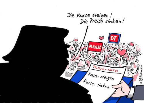 Cartoon: Sinken ist steigen (medium) by Pfohlmann tagged trump,usa,präsident,potus,wirtschaft,inflation,preise,börse,kurse,börsenkurse,fakenews,lügen,neusprech,republikaner,maga,trump,usa,präsident,potus,wirtschaft,inflation,preise,börse,kurse,börsenkurse,fakenews,lügen,neusprech,republikaner,maga