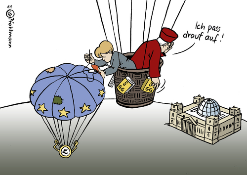 Cartoon: verfassungsgemäß (medium) by Pfohlmann tagged karikatur,color,farbe,2011,deutschland,bundesverfassungsgericht,verfassungsgericht,ballon,ballast,grundgesetz,verfassung,urteil,merkel,bundeskanzlerin,rettungsschirm,fallschirm,griechenland,eu,euro,finanzkrise,verschuldung,schuldenkrise,währung,währungsunion,stabilität,europa,haushalt,bundeshaushalt,haushaltsdebatte,deutschland,bundesverfassungsgericht,verfassungsgericht,ballon,grundgesetz,merkel,bundeskanzlerin,urteil,rettungsschirm,fallschirm