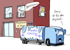 Cartoon: Asphaltcooling (small) by Pfohlmann tagged hitzeschutz,hitzewelle,extremwetter,gesundheit,senioren,altenheim,pflegeheim,abkühlung,autobahn,verkehr,straßen,asphalt,übersterblichkeit