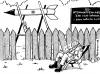 Cartoon: Atomwaffenlager (small) by Pfohlmann tagged atomwaffen,us,army,armee,militär