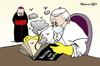 Cartoon: Bericht aus Deutschland (small) by Pfohlmann tagged missbrauch sexueller kirche katholisch papst benedikt bischof erzbischof zollitsch bischofskonferenz bericht