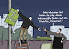 Cartoon: Duz-Plakat (small) by Pfohlmann tagged wahlkampf,bundestagswahl,grüne,neonazi,rechtsextrem,rechtsextremismus,rechts,mordaufruf,hetze,gericht,chemnitz,richter,duzen,siezen,recht,justiz,demokratie,sachsen