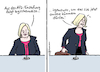 Cartoon: Faeser AfD (small) by Pfohlmann tagged faeser,innenministerin,verfassungsschutz,afd,parteiverbot,rechtsextremismus,rechtsextrem,verfassungsfeindlich,grundgesetz,menschenwürde,bundesregierung,abschied,regierungswechsel,verbotsverfahren