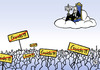Cartoon: Guido 11 (small) by Pfohlmann tagged fdp,westerwelle,guido,stuttgart,21,vorsitzender,parteivorsitz,außenminister,rücktritt,oben,bleiben,basis,parteibasis