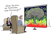 Cartoon: Klimaangst-Therapie (small) by Pfohlmann tagged psychologie,therapie,psychiater,psyche,seele,angst,klimaangst,atomschlag,atompilz,atomkrieg,atombombe,therapeut,therapeutin,behandlung,krieg,weltkrieg,apokalypse