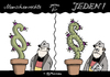 Cartoon: Menschenrechte (small) by Pfohlmann tagged menschenrechte,europa,europäischer,gerichtshof,sicherheitsverwahrung,urteil,deutschland,gericht,gerichte,justiz,kaktus,straftäter,gefängnis,haft,haftstrafe