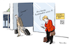 Cartoon: Merkel checkt aus (small) by Pfohlmann tagged merkel,bundeskanzlerin,bundeskanzleramt,abschied,bundestagswahl,sauer,checkout,luca,lucaapp,corona,smartphone,digitalisierung,lucafail,pandemie,coronavirus,kontaktnachverfolgung,afghanistan,taliban,bundeswehr,islamismus,terror