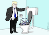Cartoon: NATO ins Klo (small) by Pfohlmann tagged karikatur cartoon 2017 color farbe usa global trump präsident us klo wc nato obsolet überflüssig bündnis verteidigung europa allianz verteidigungspolitik klospülung interviewa