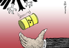 Cartoon: Privatisierter Atommüll (small) by Pfohlmann tagged atommüll,atomenergie,privatisierung,kernenergie,bundesadler,bund