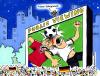 Cartoon: Public Viewing (small) by Pfohlmann tagged public viewing euro 2008 em fußball schäuble überwachung sommermärchen