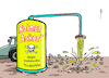 Cartoon: Rainer Acker (small) by Pfohlmann tagged mindestlohn,landwirtschaft,erntehelfer,rainer,landwirtschaftsminister,pestizid,unkrautvernichtung,gift,sozialpolitik,stundenlohn,hilfskräfte,bauernverband,bauernhof,agrarindustrie,agrarminister,wirtschaft
