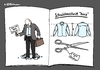 Cartoon: Schuldenschnitt KURZ (small) by Pfohlmann tagged karikatur,cartoon,2015,color,farbe,deutschland,griechenland,hemd,schnitt,schuldenschnitt,mode,schere,eu,varoufakis,finanzminister,euro,eurogruppe,syriza,linke,kredite,schuldenkrise,antrag,finanzhilfe,europa