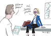 Cartoon: Spahn-Platte (small) by Pfohlmann tagged spahn,koalition,cdu,spd,richterin,bundesverfassungsgericht,brosius,gersdorf,wahl,spahnplatte,bundesregierung,fraktionsvorsitzender,arzt,verletzung,praxis,medizin