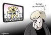 Cartoon: Verweichlichtes Europa (small) by Pfohlmann tagged karikatur,cartoon,2015,color,farbe,deutschland,europa,eu,merkel,ezb,staatsanleihen,ankauf,geld,wirtschaftswachstum,verweichlichen,reformen,reformanstrengungen,bundesregierung,teddy,teddybär,euro,zinsen,niedrigzinsen