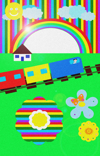Cartoon: Rainbow (medium) by NITA tagged rainbow