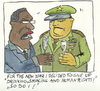 Cartoon: Diktator Diktatur (small) by sabine voigt tagged diktator,diktatur,militär,foltert,zwang,unrecht