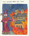 Cartoon: Köln Dom (small) by sabine voigt tagged köln,dom,historie,geschichte