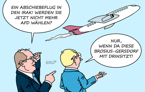 Abschiebeflug