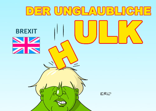Cartoon: Der unglaubliche Hulk (medium) by Erl tagged politik,brexit,großbritannien,gb,uk,eu,premierminister,boris,johnson,no,deal,chaos,lügen,rechtspopulismus,entmachtung,schwächung,parlament,demokratie,vergleich,comic,comicfigur,hulk,wut,unberechenbarkeit,witz,ulk,karikatur,erl,politik,brexit,großbritannien,gb,uk,eu,premierminister,boris,johnson,no,deal,chaos,lügen,rechtspopulismus,entmachtung,schwächung,parlament,demokratie,vergleich,comic,comicfigur,hulk,wut,unberechenbarkeit,witz,ulk,karikatur,erl