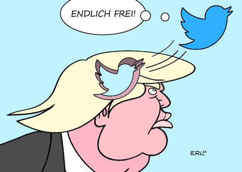 Cartoon: Der Vogel verlässt das sinkende (medium) by Erl tagged politik,usa,wahl,präsidentschaft,verlierer,donald,trump,sieger,joe,biden,präsident,bestätigung,kongress,trumpismus,anhänger,verschwörungstheorien,wahlbetrug,demonstration,washington,rede,anfeuerung,sturm,erstürmung,kapitol,anschlag,demokratie,freiheit,amtszeit,ende,twitter,sperre,vogel,flügge,ratten,verlassen,sinkendes,schiff,karikatur,erl,politik,usa,wahl,präsidentschaft,verlierer,donald,trump,sieger,joe,biden,präsident,bestätigung,kongress,trumpismus,anhänger,verschwörungstheorien,wahlbetrug,demonstration,washington,rede,anfeuerung,sturm,erstürmung,kapitol,anschlag,demokratie,freiheit,amtszeit,ende,twitter,sperre,vogel,flügge,ratten,verlassen,sinkendes,schiff,karikatur,erl