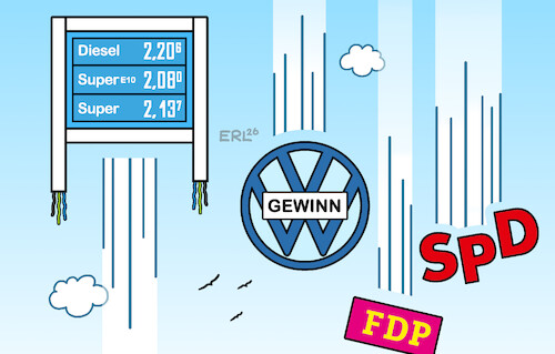 Cartoon: Ein Auf und Ab (medium) by Erl tagged politik,krieg,usa,iran,anstieg,ölpreis,benzin,diesel,landtagswahl,baden,württemberg,absturz,spd,fdp,auf,und,ab,rauf,runter,gewinneinbruch,vw,volkswagen,karikatur,erl,politik,krieg,usa,iran,anstieg,ölpreis,benzin,diesel,landtagswahl,baden,württemberg,absturz,spd,fdp,auf,und,ab,rauf,runter,gewinneinbruch,vw,volkswagen,karikatur,erl