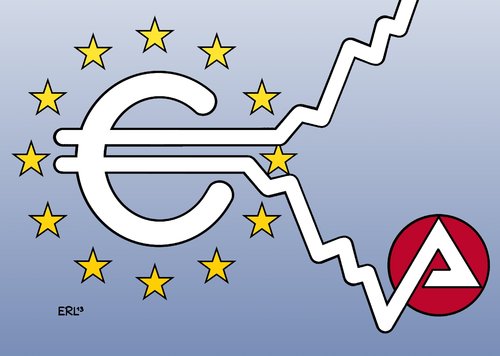 Cartoon: EU soziale Spaltung (medium) by Erl tagged eu,europa,euro,krise,arbeitslosigkeit,finanzen,spaltung,sozial,arm,reich,eu,europa,euro,krise,arbeitslosigkeit,finanzen,spaltung,sozial,arm,reich