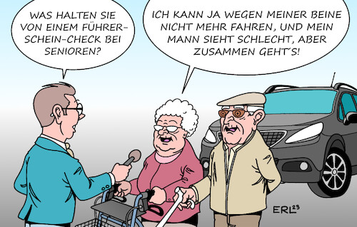 Führerschein-Check bei Senioren