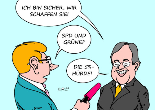 Cartoon: Laschet optimistisch (medium) by Erl tagged politik,wahl,bundestagswahl,2021,kanzlerkandidat,union,cdu,csu,armin,laschet,umfragen,absturz,umfragewerte,hoffnung,optimismus,fünf,prozent,hürde,konkurrenz,spd,grüne,scholz,baerbock,karikatur,erl,politik,wahl,bundestagswahl,2021,kanzlerkandidat,union,cdu,csu,armin,laschet,umfragen,absturz,umfragewerte,hoffnung,optimismus,fünf,prozent,hürde,konkurrenz,spd,grüne,scholz,baerbock,karikatur,erl