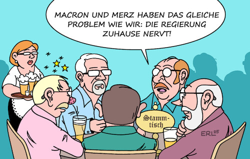 Macron und Merz