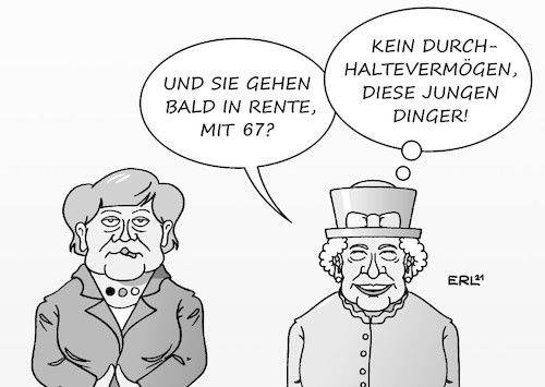 Merkel bei der Queen
