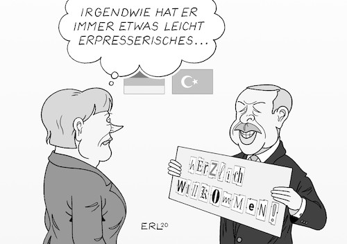Merkel bei Erdogan