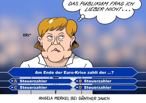 Merkel bei Jauch II
