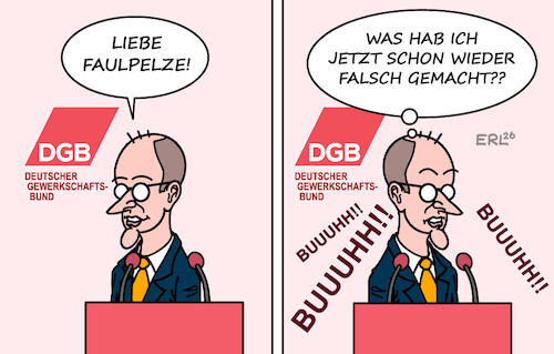 Merz beim DGB