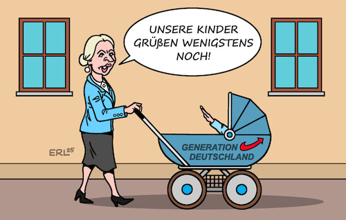 Nachwuchs im Hause Weidel