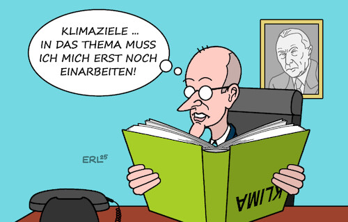 Cartoon: Neuland (medium) by Erl tagged politik,deutschland,klimaziele,klima,erderwärmung,neuland,bundeskanzler,merz,adenauer,karikatur,erl,politik,deutschland,klimaziele,klima,erderwärmung,neuland,bundeskanzler,merz,adenauer,karikatur,erl