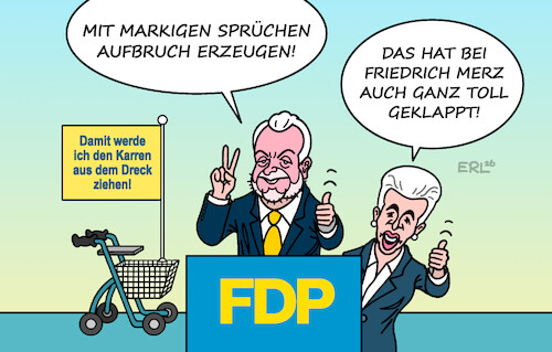 Cartoon: Patentrezept (medium) by Erl tagged politik,fdp,vorsitz,wolfgang,kubicki,kampfkandidatur,marie,agnes,strack,zimmermann,verhinderung,rechtsruck,karikatur,erl,politik,fdp,vorsitz,wolfgang,kubicki,kampfkandidatur,marie,agnes,strack,zimmermann,verhinderung,rechtsruck,karikatur,erl