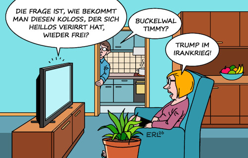 Cartoon: Rettung schwierig (medium) by Erl tagged politik,usa,trump,angriff,iran,irankrieg,erratisch,wirr,strategie,plan,verirrt,koloss,buckelwal,ostsee,rettung,karikatur,erl,politik,usa,trump,angriff,iran,irankrieg,erratisch,wirr,strategie,plan,verirrt,koloss,buckelwal,ostsee,rettung,karikatur,erl