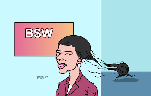 Cartoon: Sahras Haarausfall (medium) by Erl tagged politik,bsw,sahra,wagenknecht,einmischung,thüringen,brombeerkoalition,abgeordnete,parteiautritt,frisur,haare,haarausfall,karikatur,erl,politik,bsw,sahra,wagenknecht,einmischung,thüringen,brombeerkoalition,abgeordnete,parteiautritt,frisur,haare,haarausfall,karikatur,erl