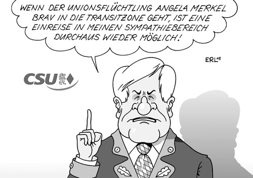 Seehofer Merkel Seehofer Merkel