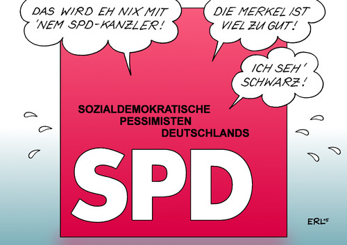 Cartoon: SPD (medium) by Erl tagged spd,kanzlerkandidat,frage,torsten,albig,ministerpräsident,schleswig,holstein,bundeskanzlerin,angela,merkel,übermacht,beliebtheit,umfragewerte,sozialdemokratische,pessimisten,deutschlands,partei,karikatur,erl,spd,kanzlerkandidat,frage,torsten,albig,ministerpräsident,schleswig,holstein,bundeskanzlerin,angela,merkel,übermacht,beliebtheit,umfragewerte,sozialdemokratische,pessimisten,deutschlands,partei