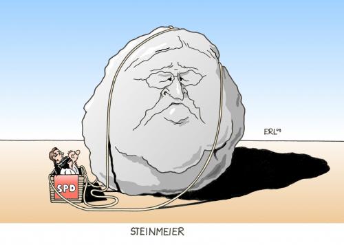Cartoon: Steinmeier (medium) by Erl tagged spd,steinmeier,kanzlerkandidat,aufwind,abheben,ballon,stein,spd,steinmeier,kanzlerkandidat,aufwind,abheben,stein,kandidatur,kanzler,bundekanzler,wahl,wahlen