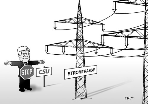 Stromtrasse Stromtrasse