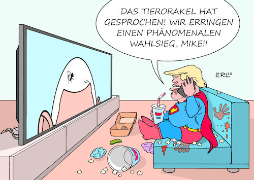 Cartoon: Tierorakel (medium) by Erl tagged politik,usa,wahl,wahlkampf,tv,duell,fliege,kopf,vizepräsident,mike,pence,kamala,harris,präsident,donald,trump,tierorakel,wahlsieg,karikatur,erl,politik,usa,wahl,wahlkampf,tv,duell,fliege,kopf,vizepräsident,mike,pence,kamala,harris,präsident,donald,trump,tierorakel,wahlsieg,karikatur,erl