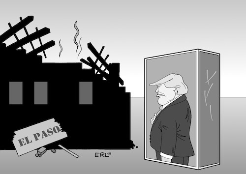 Trump gedenkt Trump gedenkt