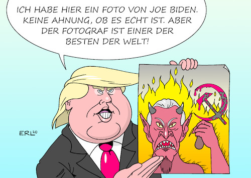 Trump über Biden