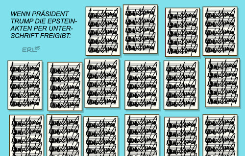 Trumps Unterschrift
