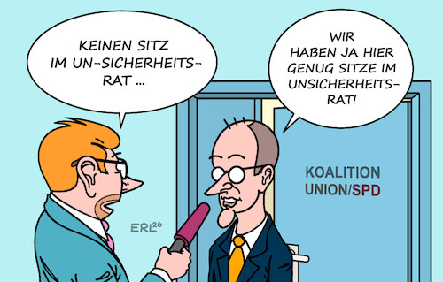 Cartoon: UN Trost (medium) by Erl tagged politik,außenpolitik,un,sicherheitsrat,sitz,portugal,österreich,innenpolitik,koalition,streit,kanzler,merz,karikatur,erl,politik,außenpolitik,un,sicherheitsrat,sitz,portugal,österreich,innenpolitik,koalition,streit,kanzler,merz,karikatur,erl